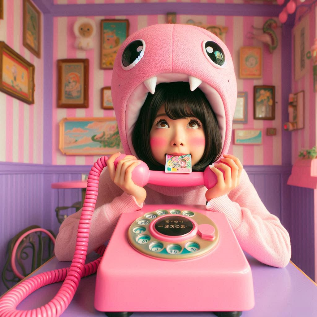 ノコ電話 | の人気AIイラスト・グラビア