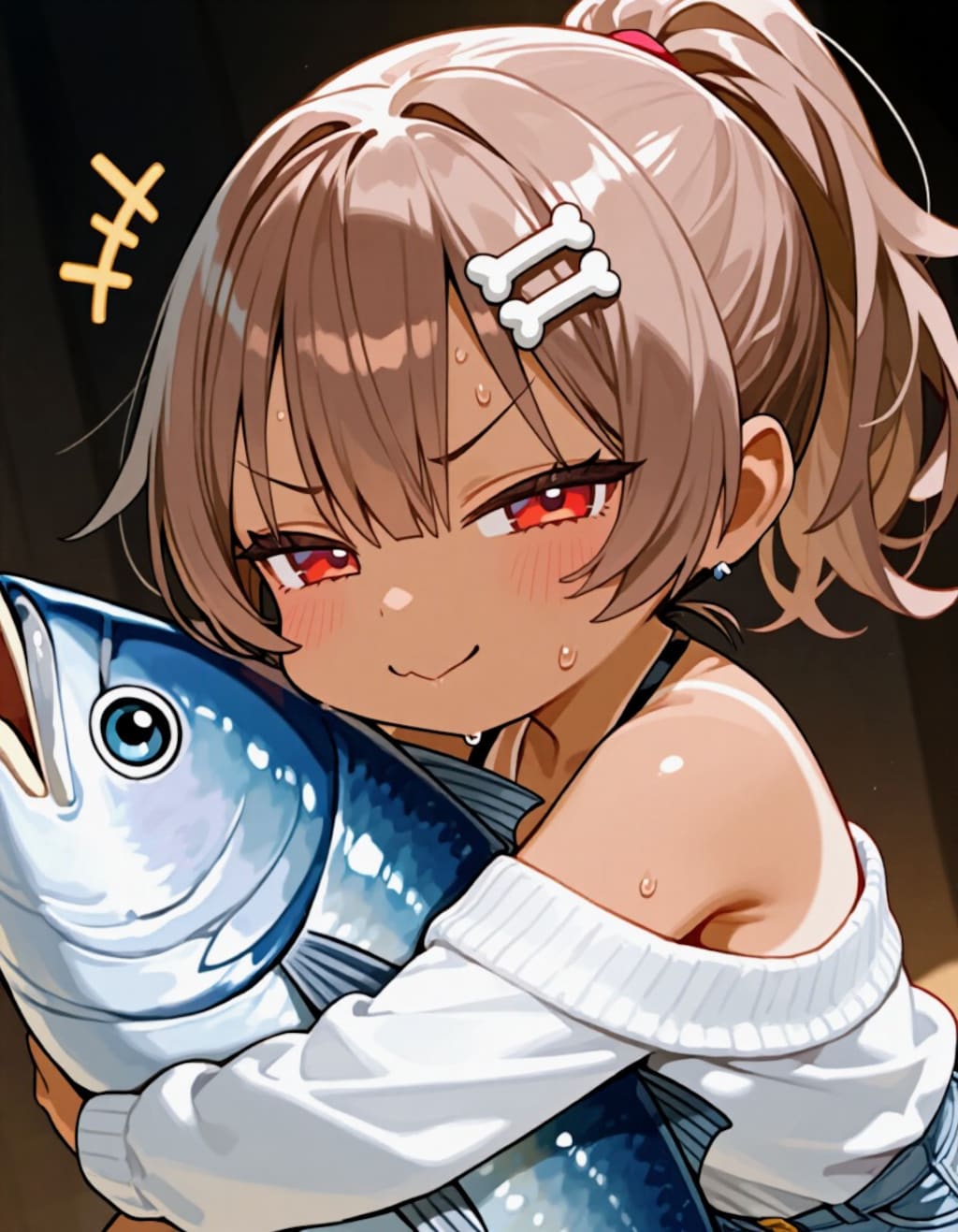 ハイパージト目美少女、おにくちゃん🍖(⩌⩊⩌)