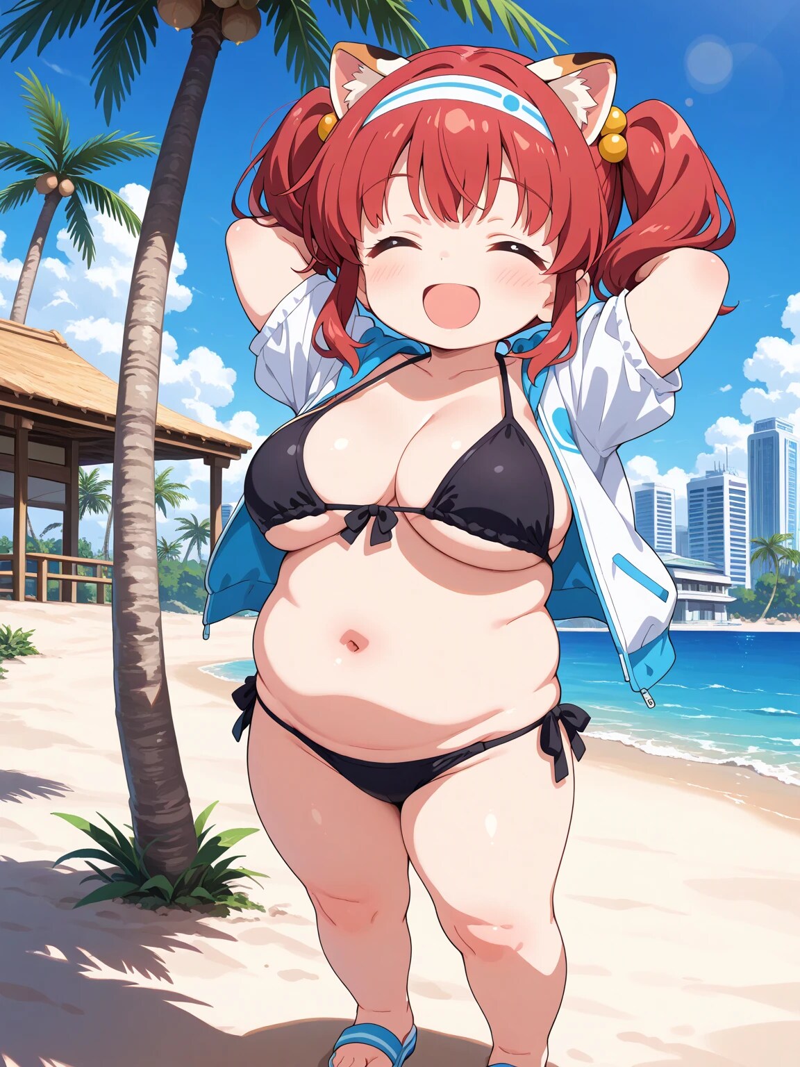 めぐみちゃんと南の海！