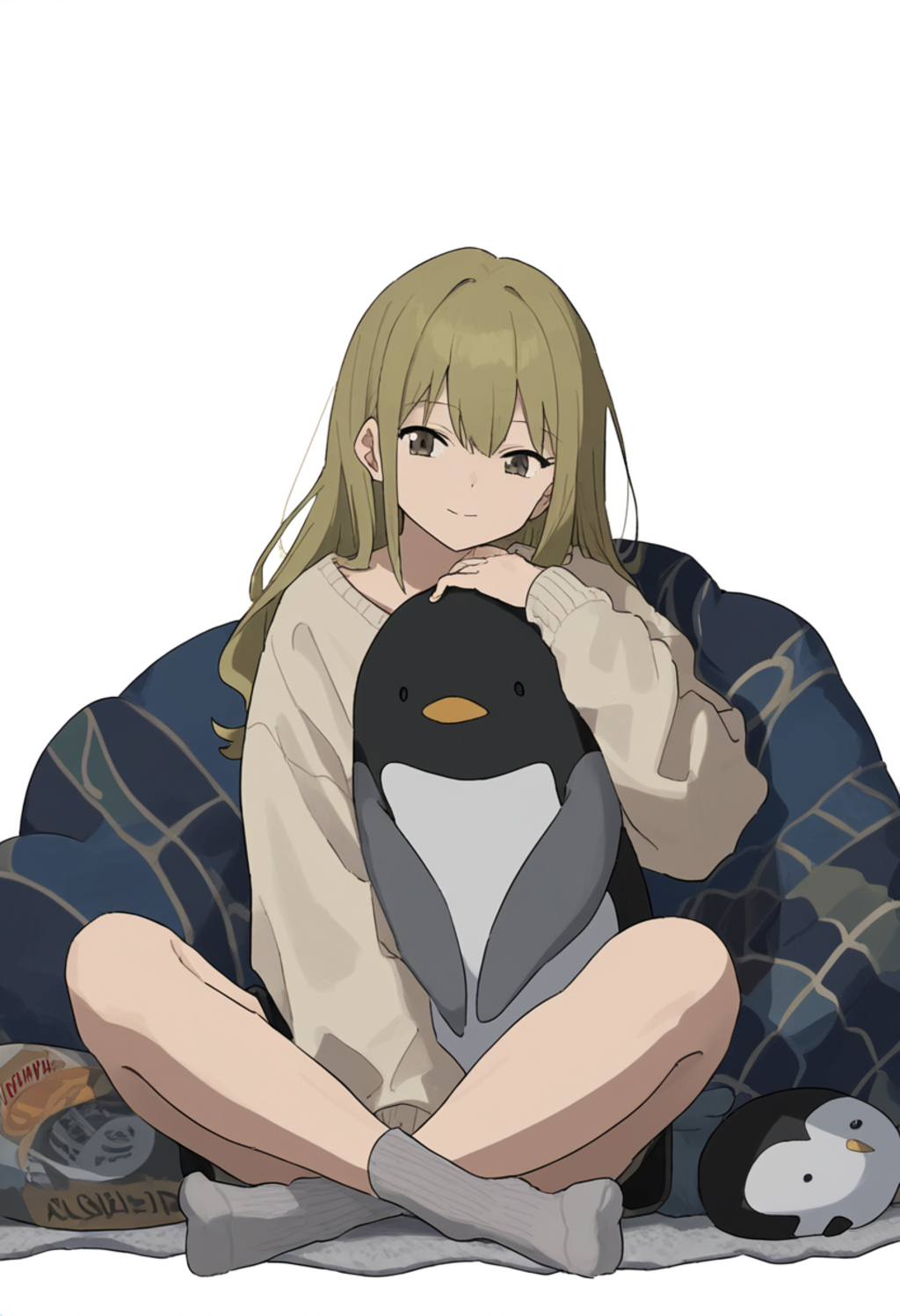 謎ペンギンのぬいぐるみ