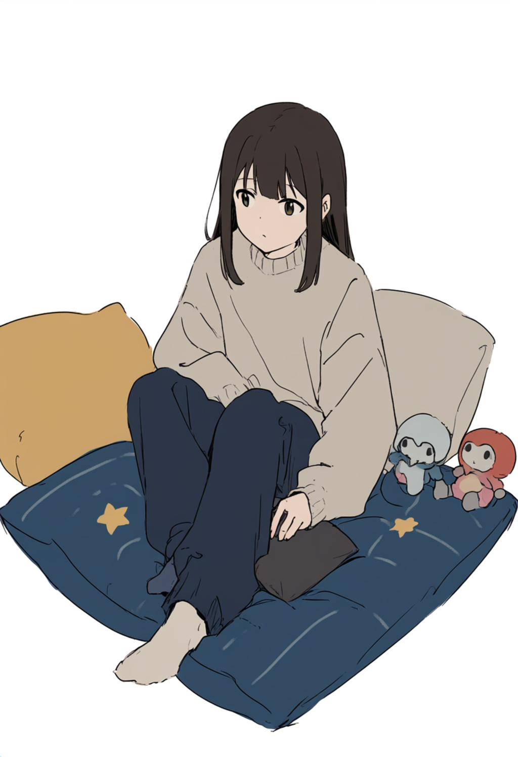 謎ペンギンのぬいぐるみ