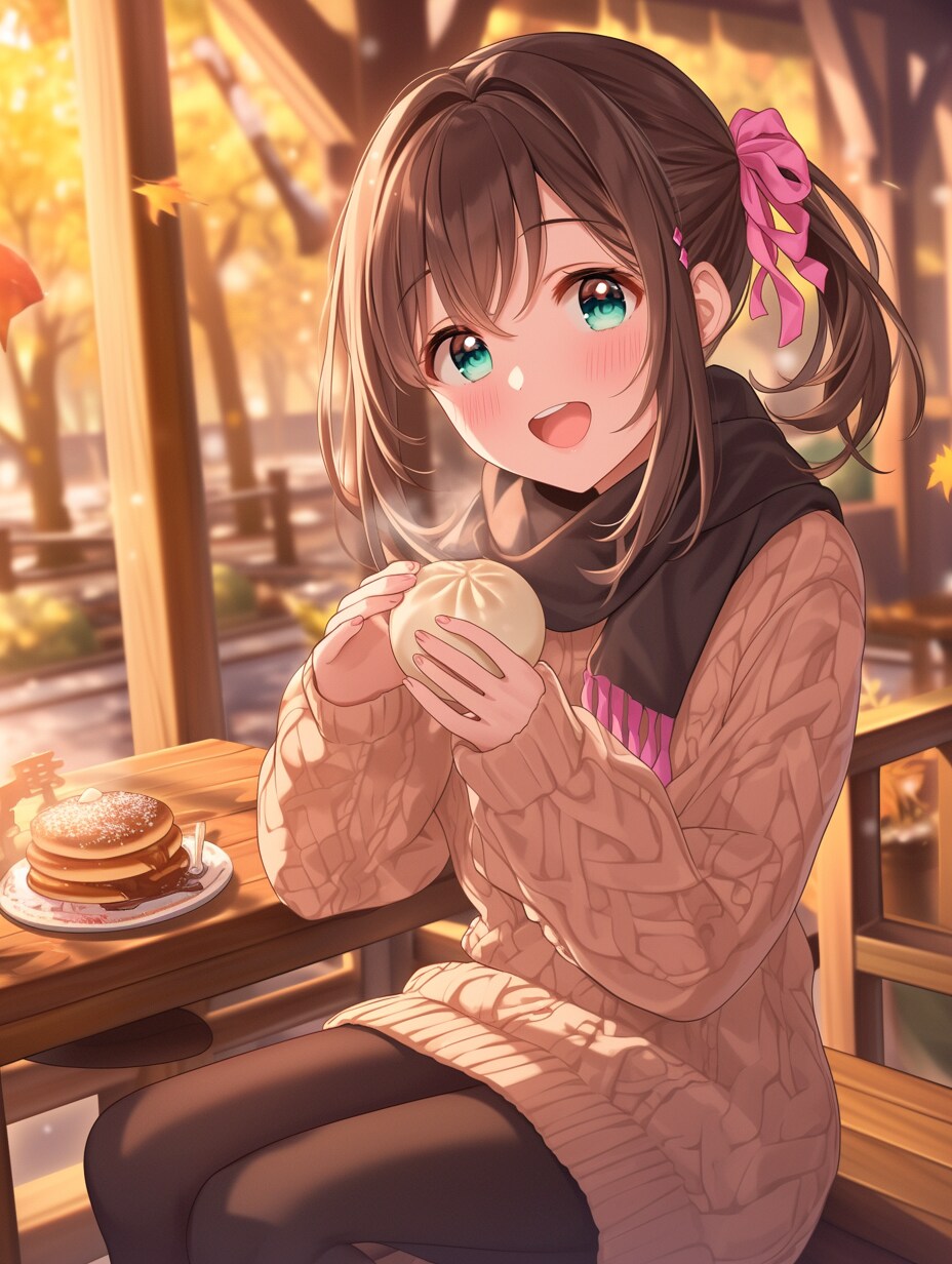 中華まんとホットケーキ