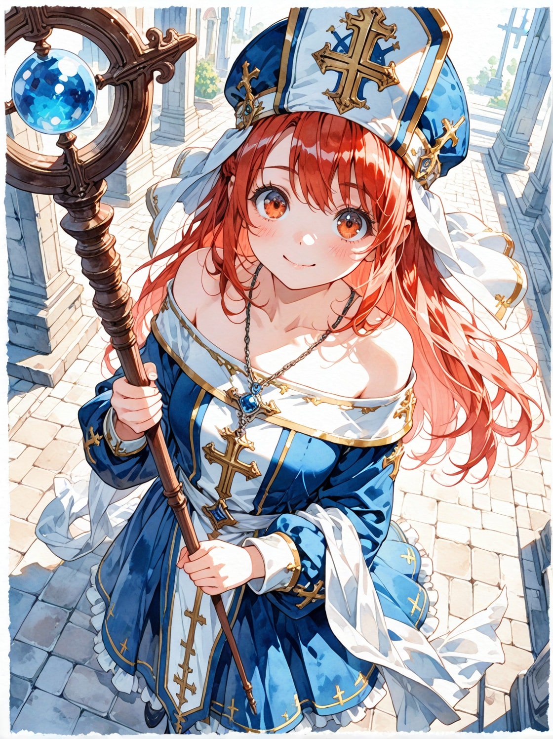 神官 | の人気AIイラスト・グラビア