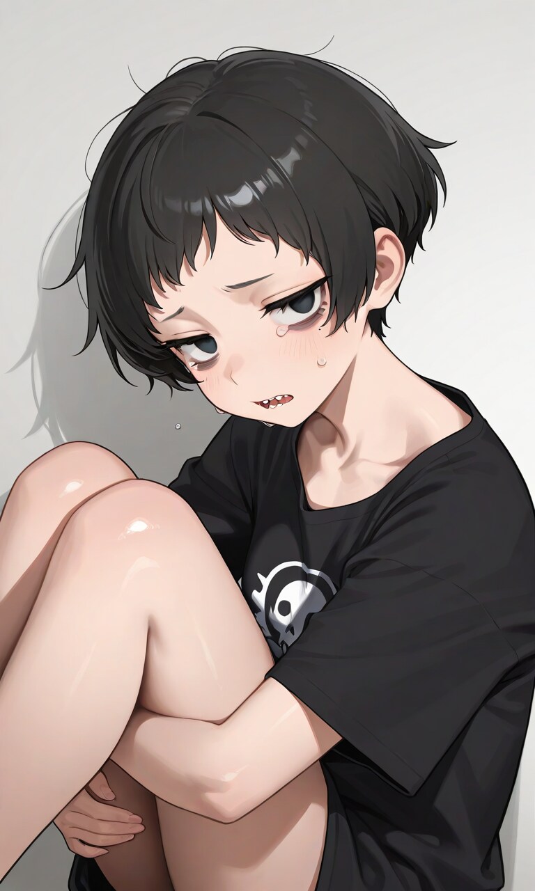 兄ちゃん、いきなり髪を切るなんてヒドイよぅ…