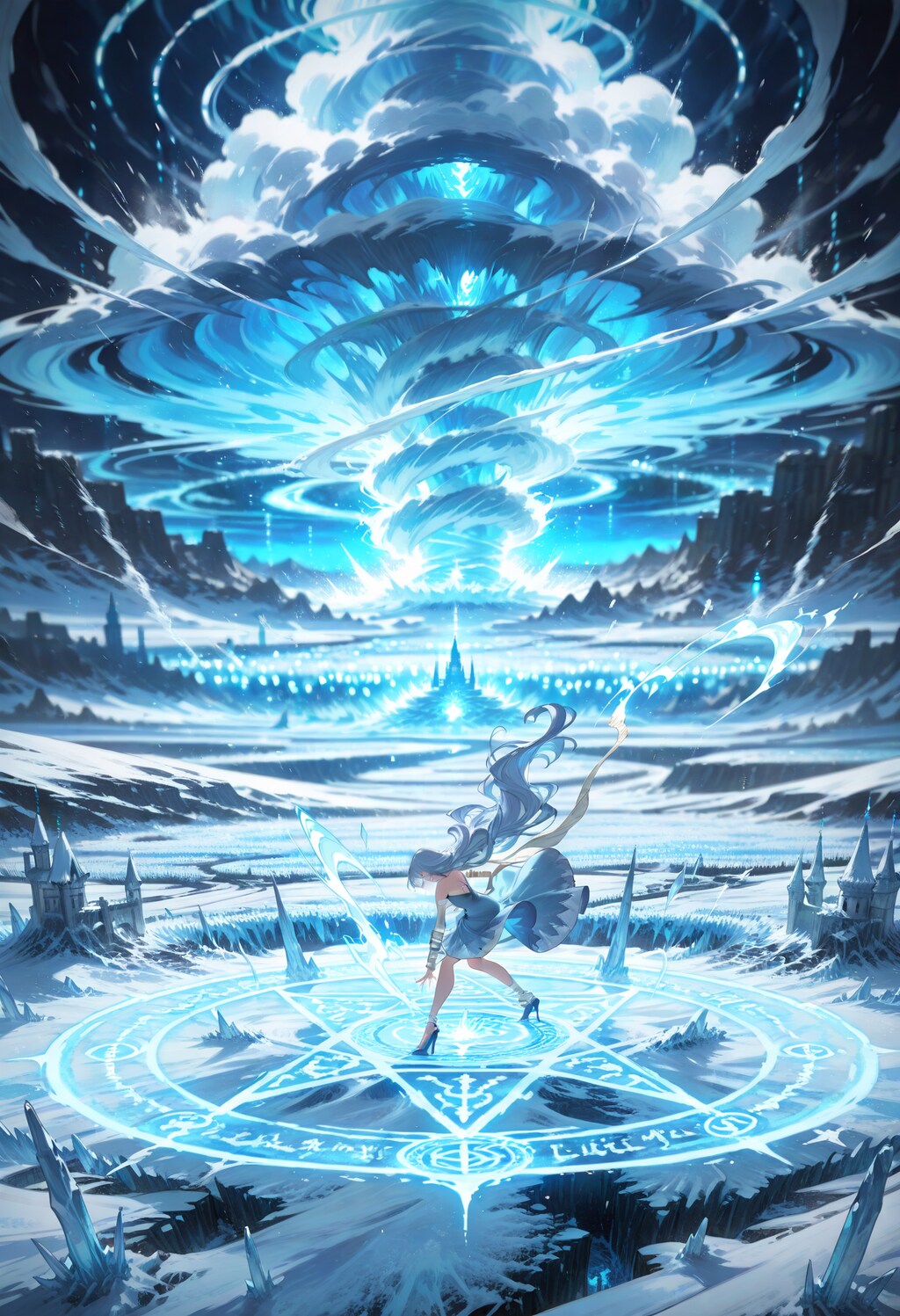 白薔薇の魔法剣士。