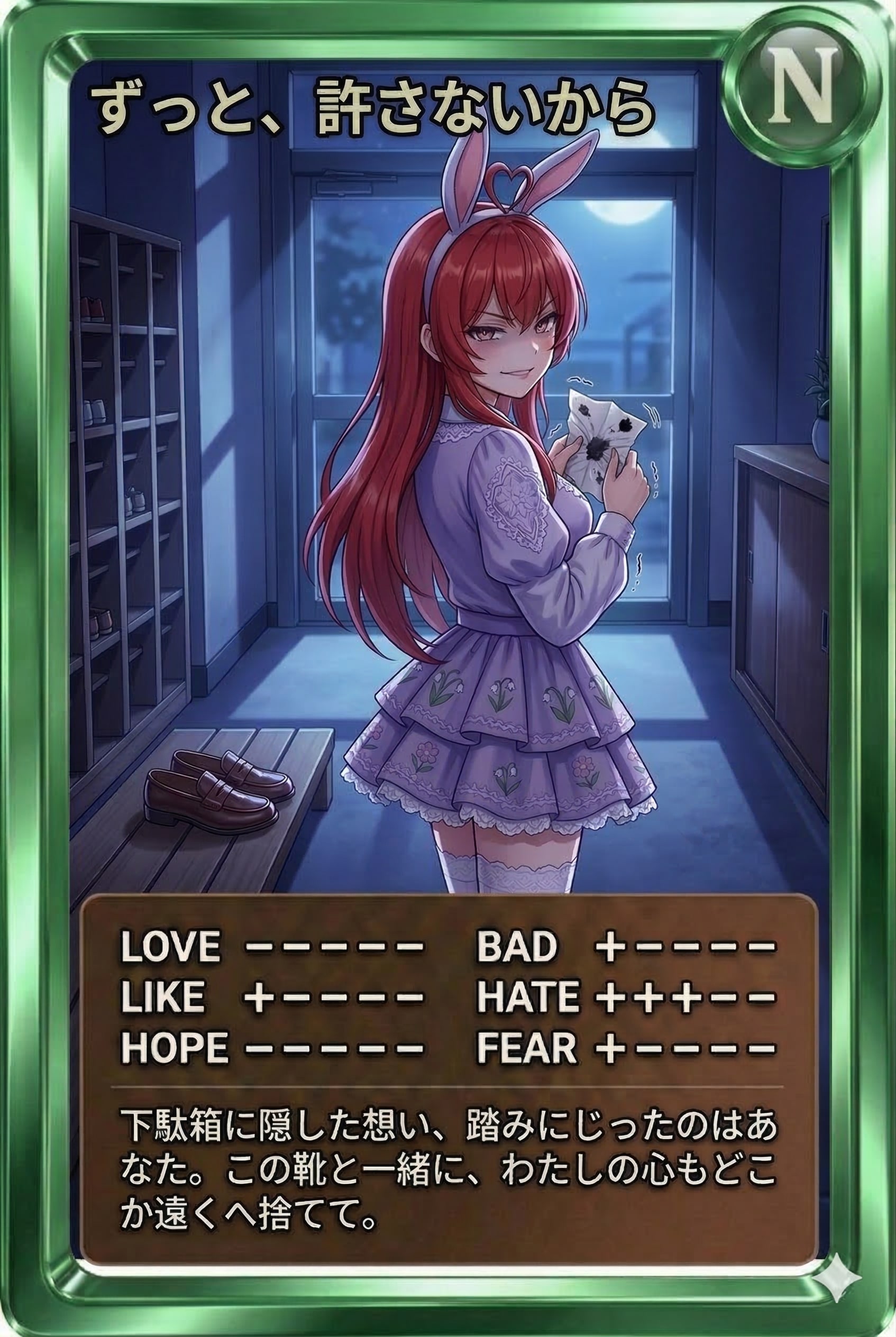 夜かーど「ずっと、さないから」許 | の人気AIイラスト・グラビア