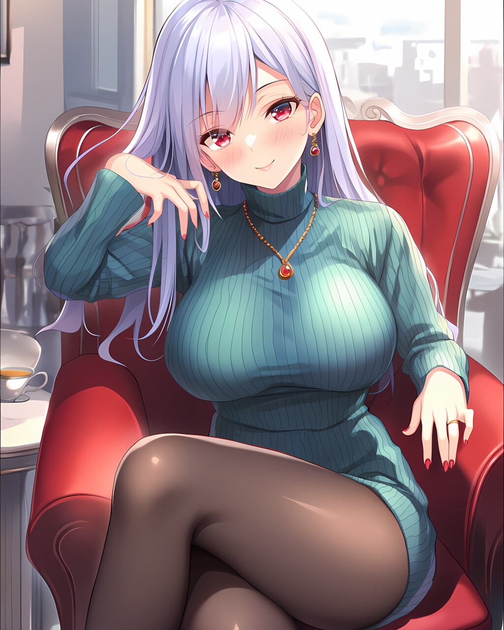💚ミントグリーンで誘う♡ミレナさん