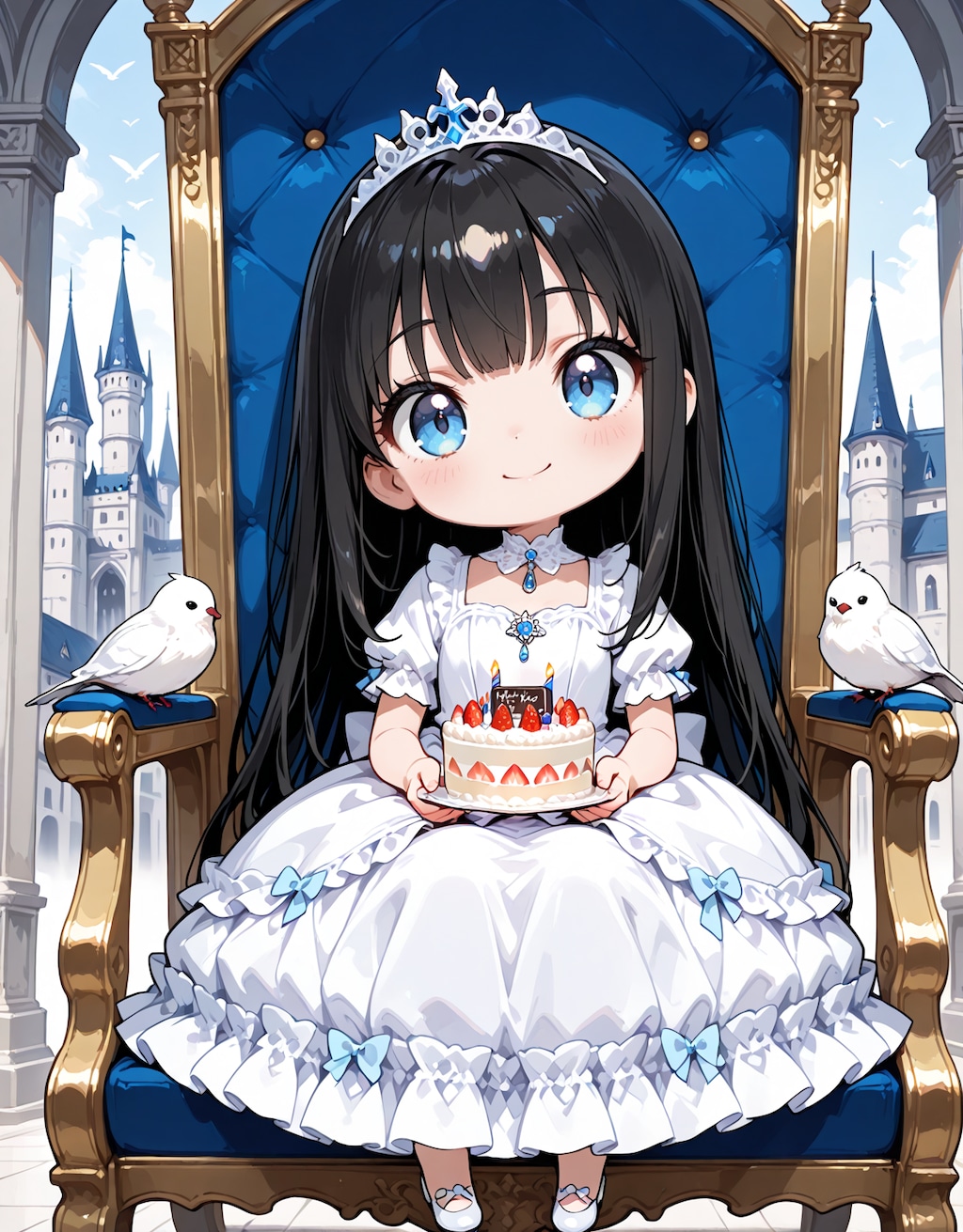 【FA】純白姫さんとちび姫さん