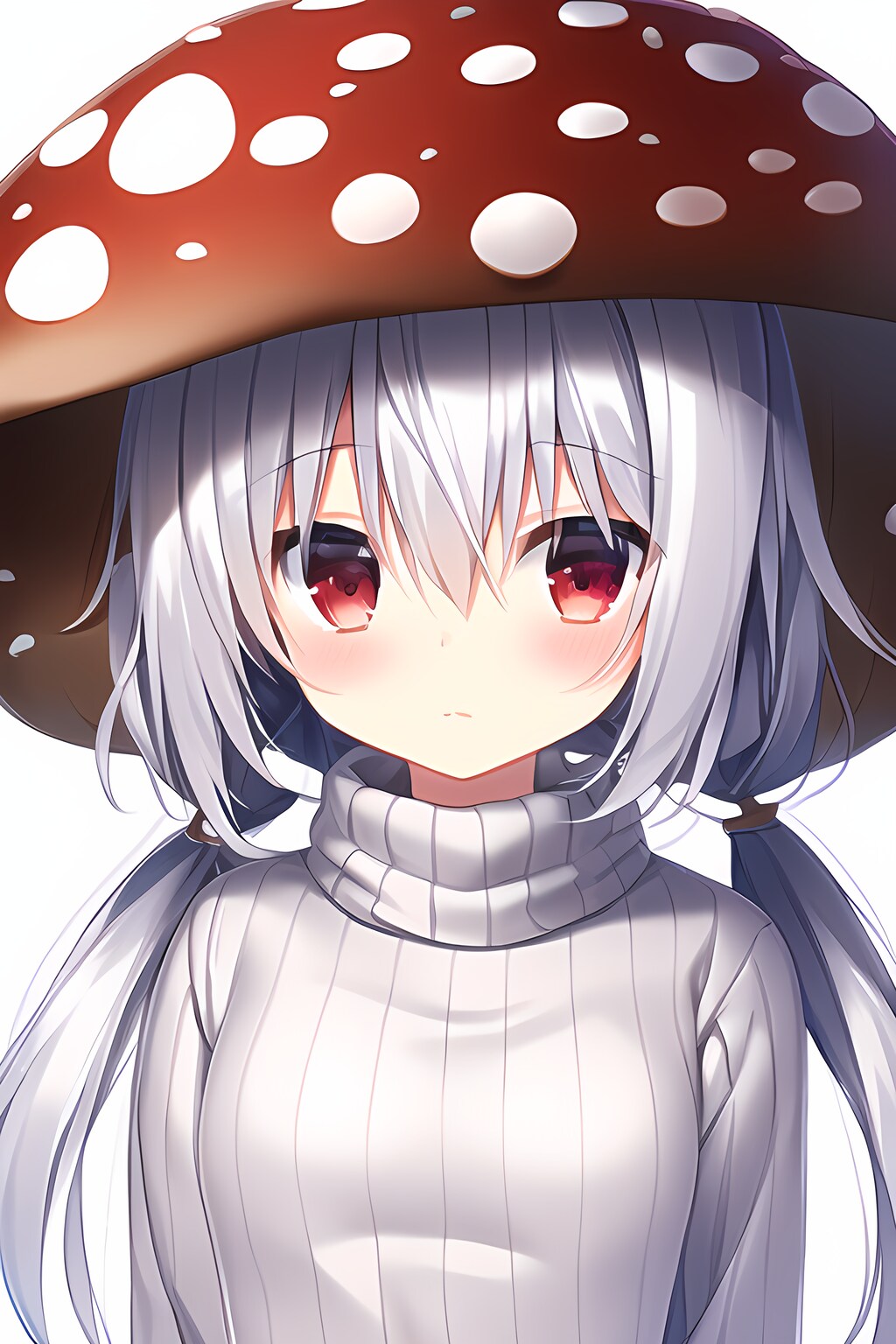 おさげちゃん　キノコ人間になる