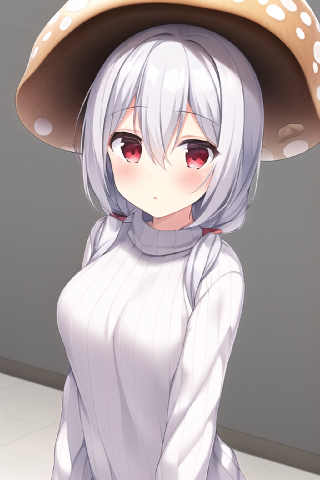 おさげちゃん　キノコ人間になる