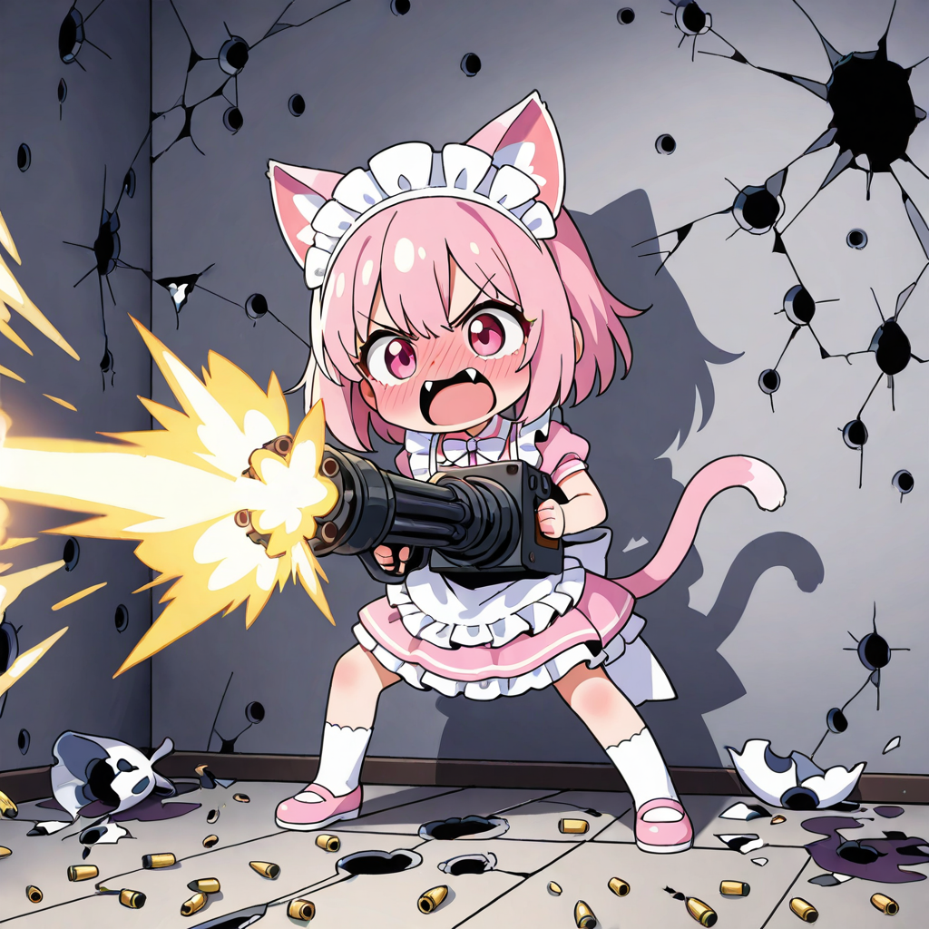 ミニガンでG退治！！