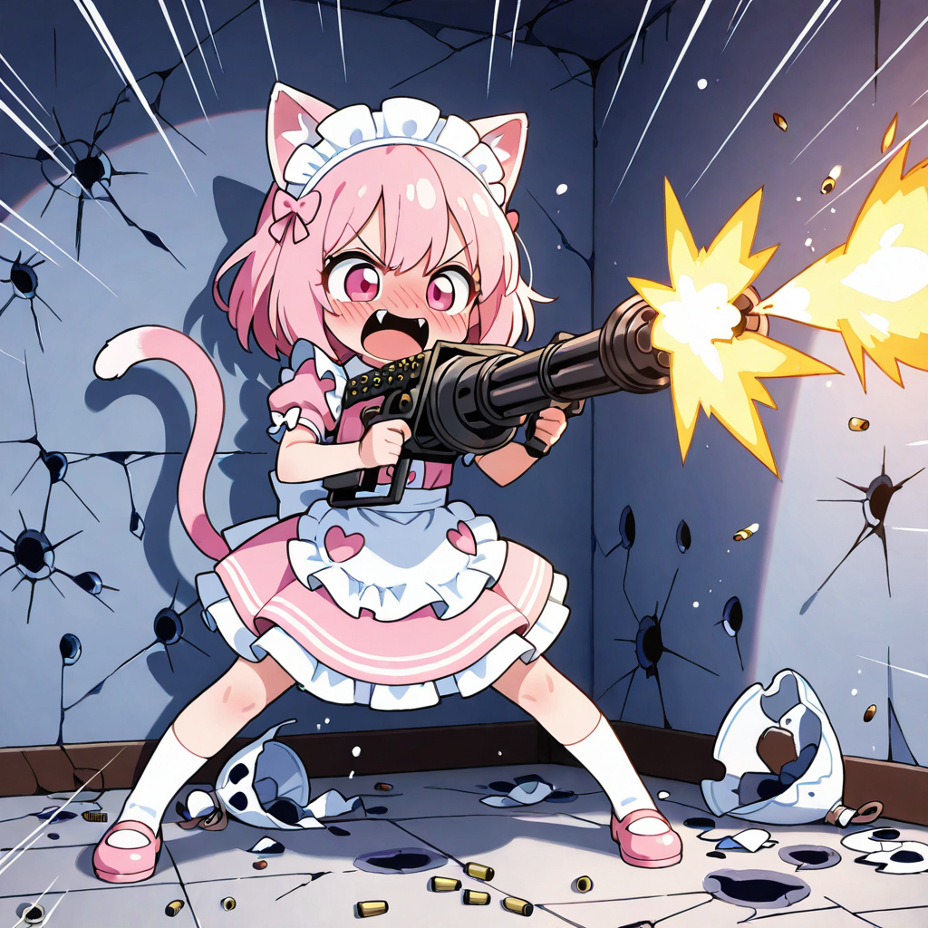 ミニガンでG退治！！