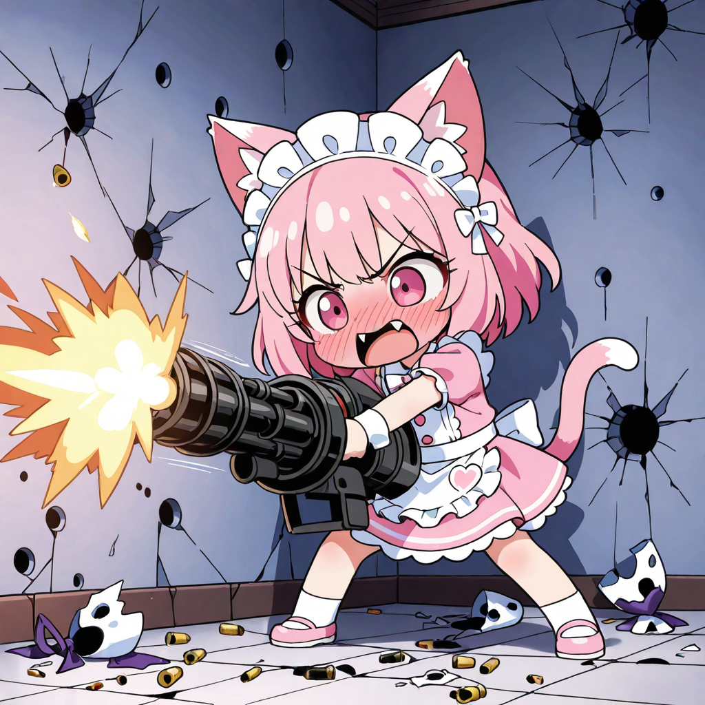 ミニガンでG退治！！