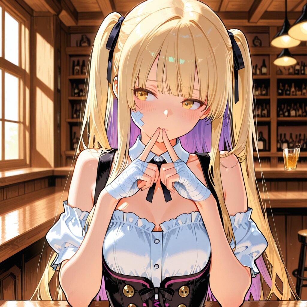 ディアンドルを着た住所不定少女
