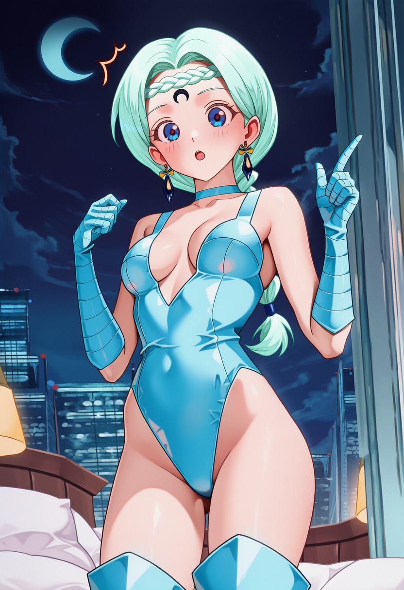 何かに気づいたベルチェ