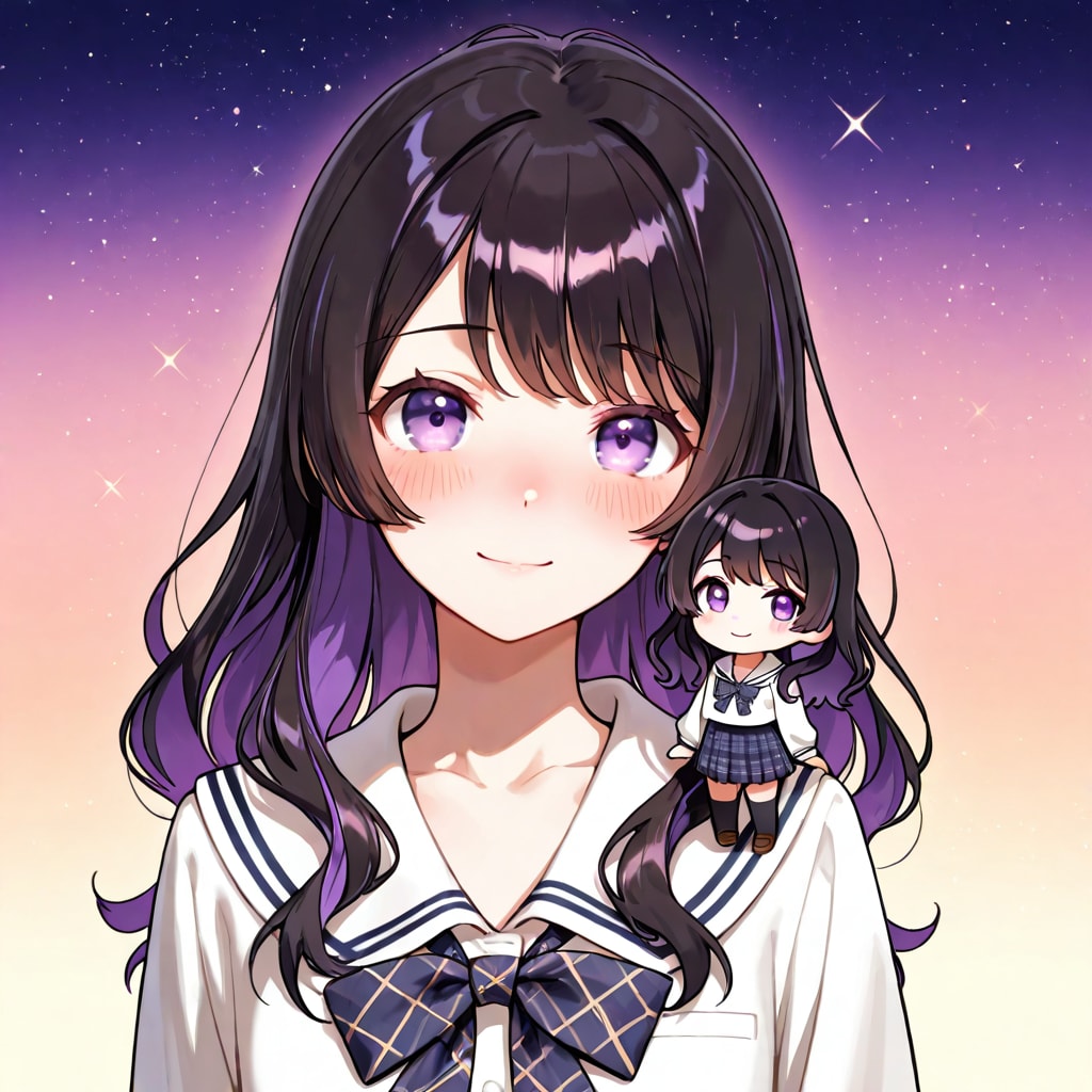 うちの子紹介：花坂紫陽(はなさか しはる)とチビしはる
