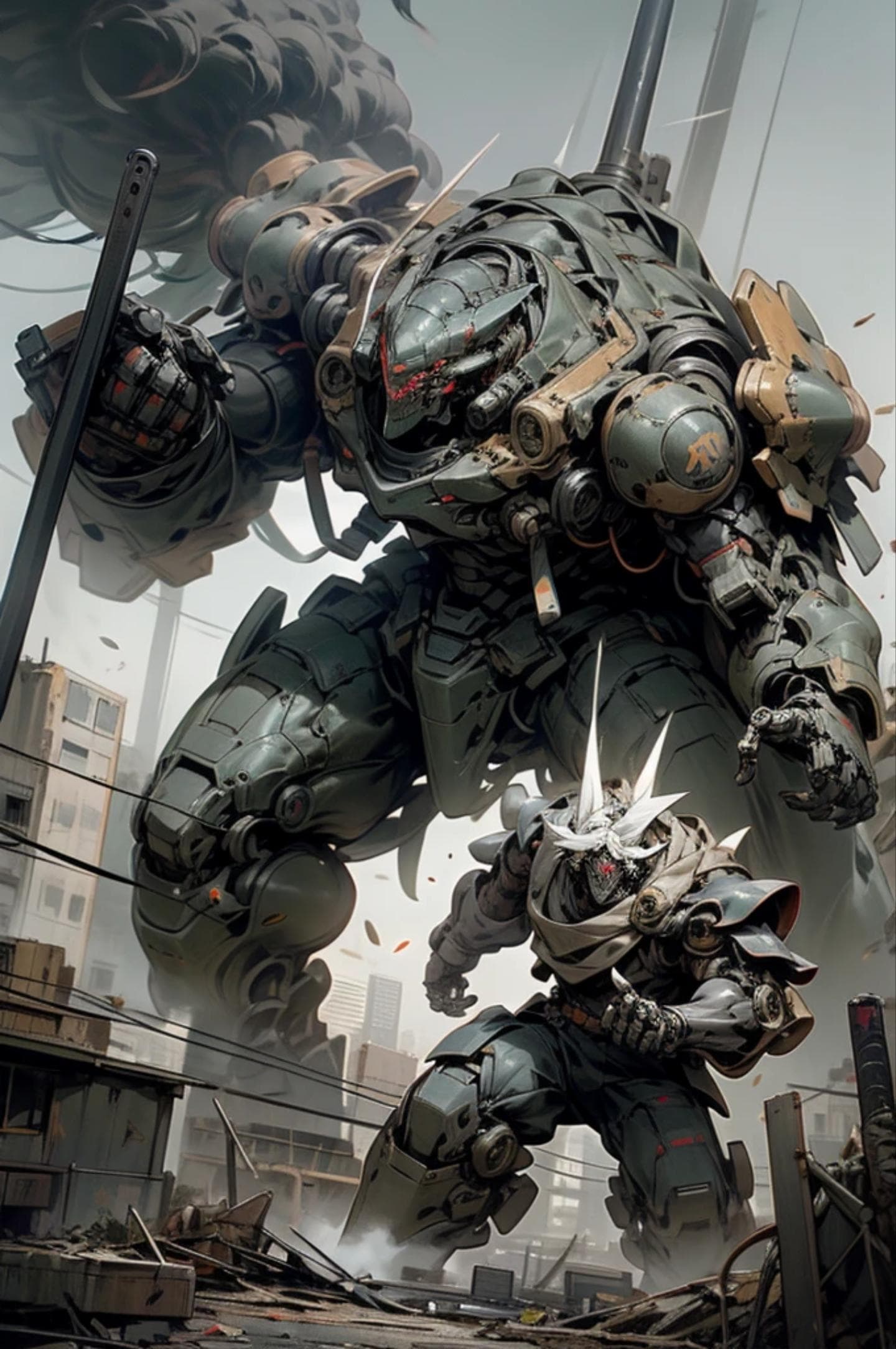 GC BR ロッド部隊の戦士 | の人気AIイラスト・グラビア