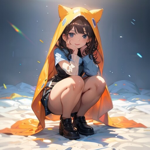 雨合羽 | の人気AIイラスト・グラビア