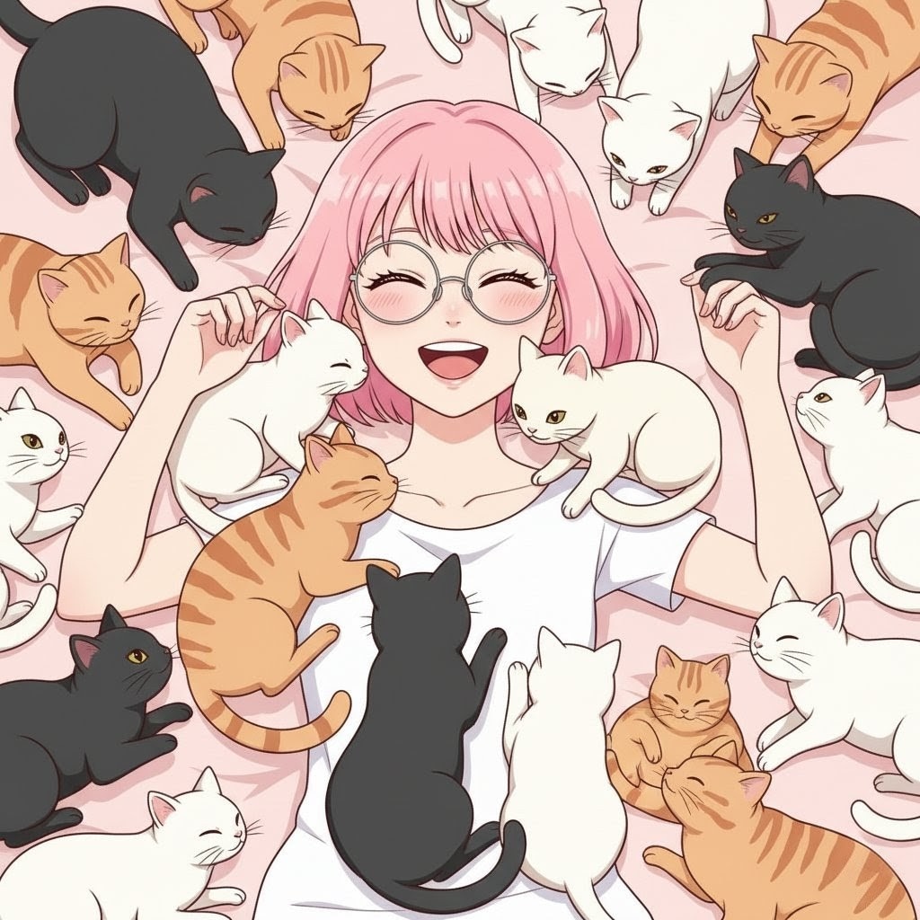 猫と笑顔が好き！