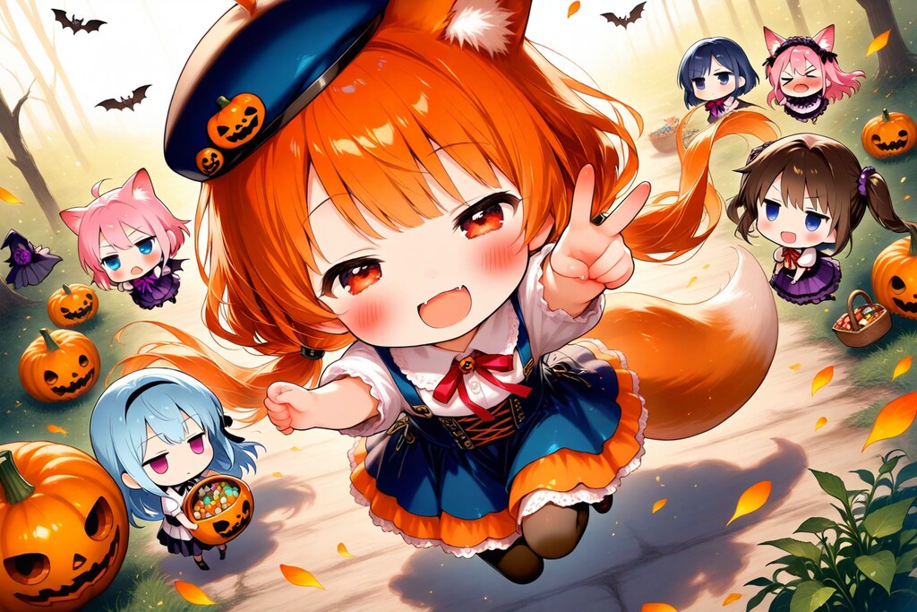 ちびちゃん以外も飛んでいるよ-♪。