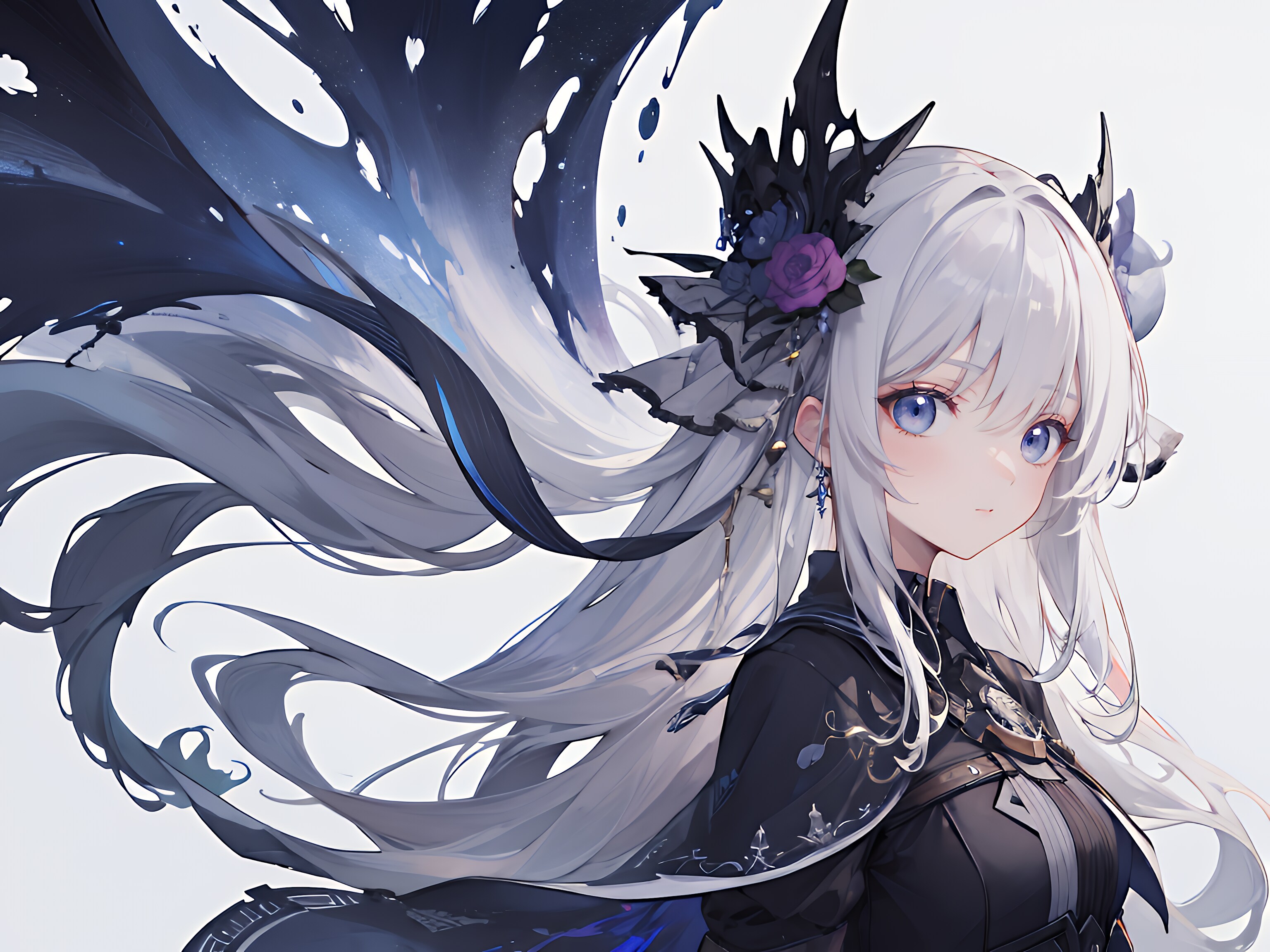 髪のヴェール