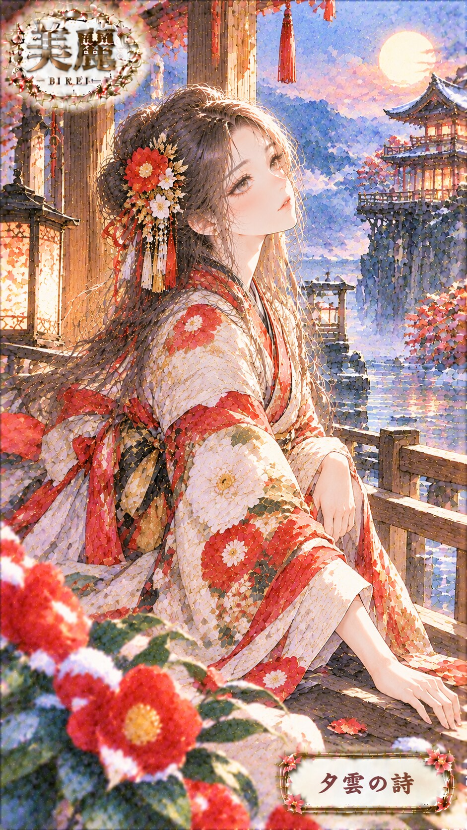 Beautiful 2.5D art / 2.5D美麗アート #patreon #ChatGPT #kimono #wafuu #美麗 #和風 #美麗アート #beautiful #Japanese | の人気AIイラスト・グラビア