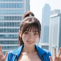 街角お仕事図鑑　窓清掃員×ガラスおっぱい 7枚目