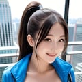 街角お仕事図鑑　窓清掃員×ガラスおっぱい 4枚目