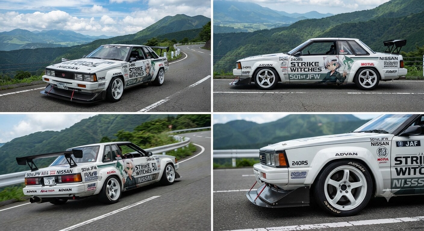 ストライクウィッチーズ痛車240RS | の人気AIイラスト・グラビア
