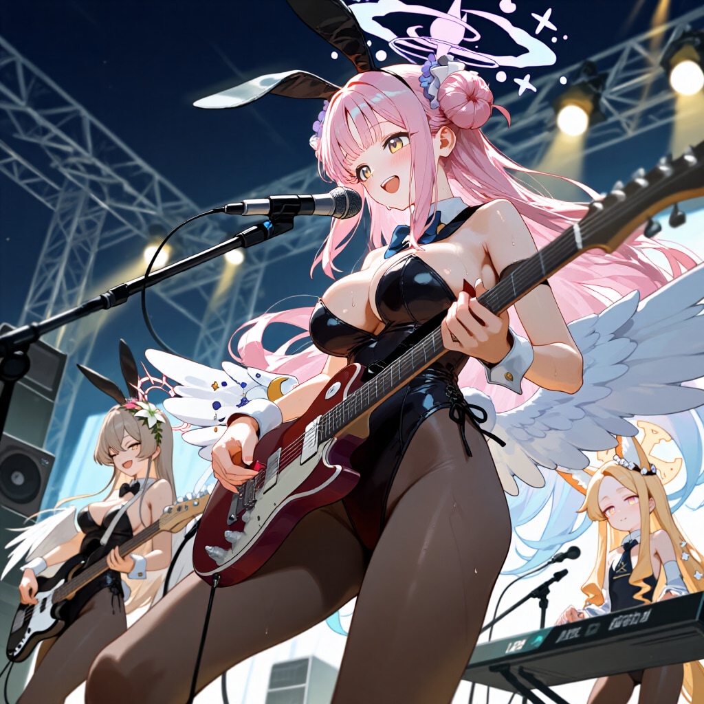ティーパーティーのガールズバンド