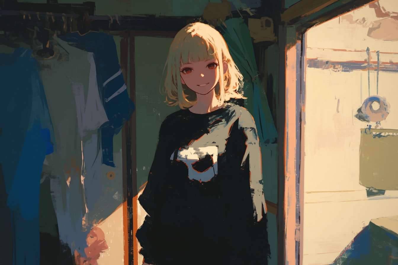 マッシュカットの子✨119