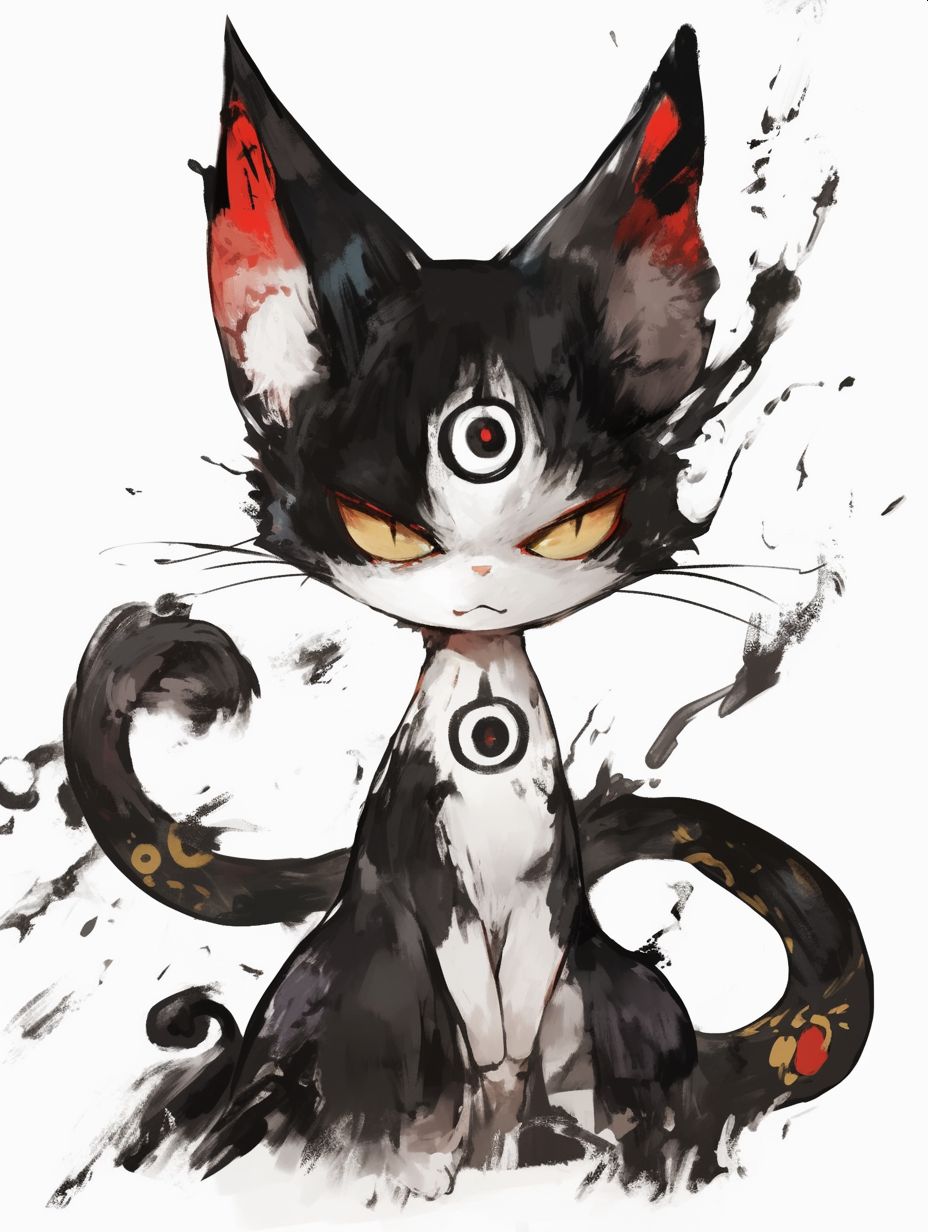 猫と | の人気AIイラスト・グラビア