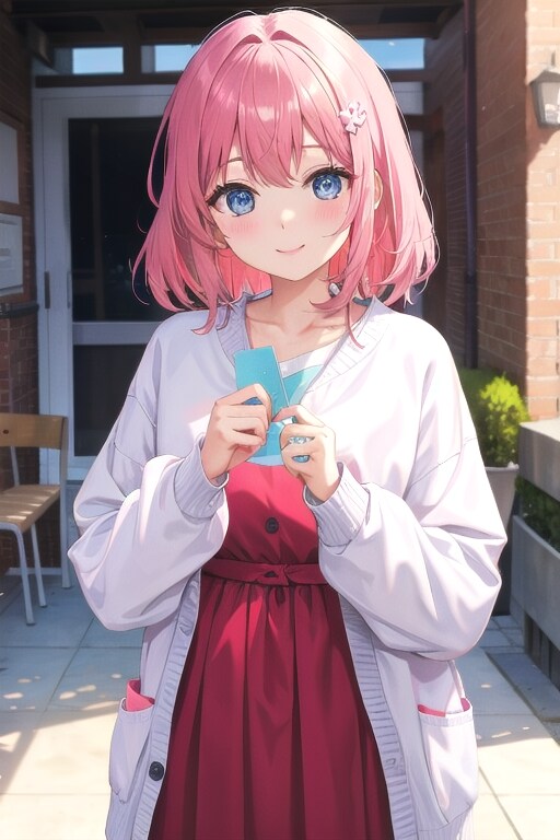 ピンク髪の彼女 | の人気AIイラスト・グラビア