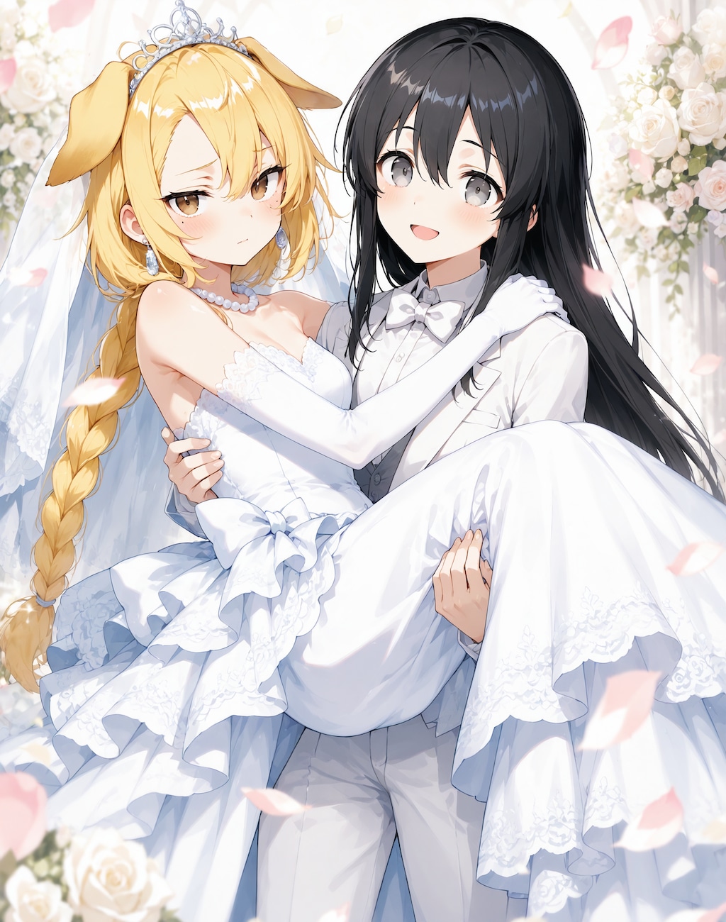 藍くんをお姫様抱っこ