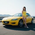 RX-8とお姉さん 2枚目