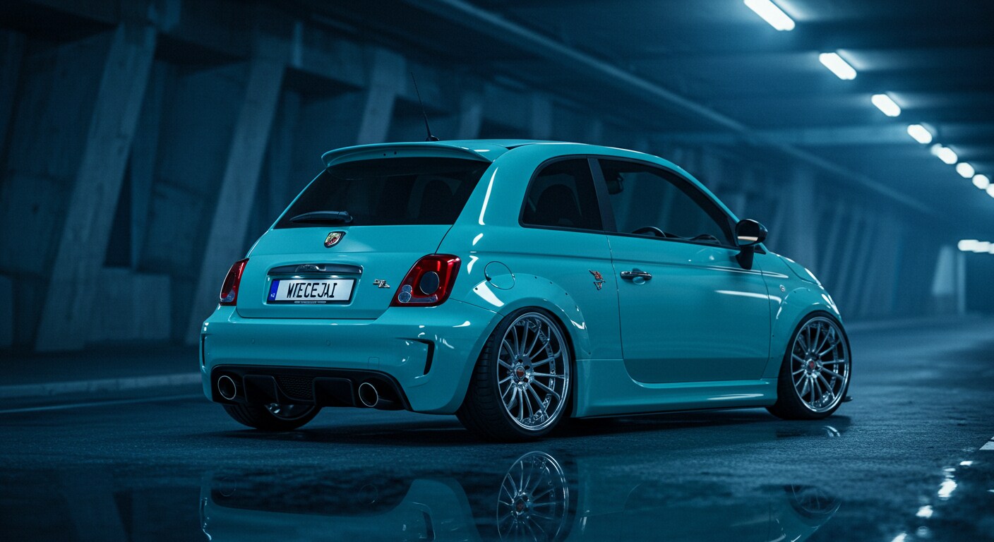 フィアット500カスタム | の人気AIイラスト・グラビア