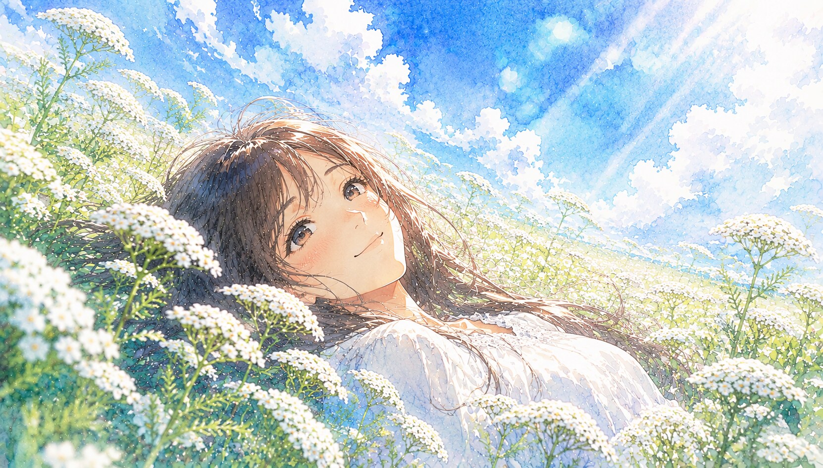 誕生花　0712 ノコギリソウ