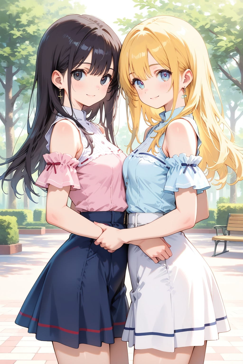 ふたり | の人気AIイラスト・グラビア
