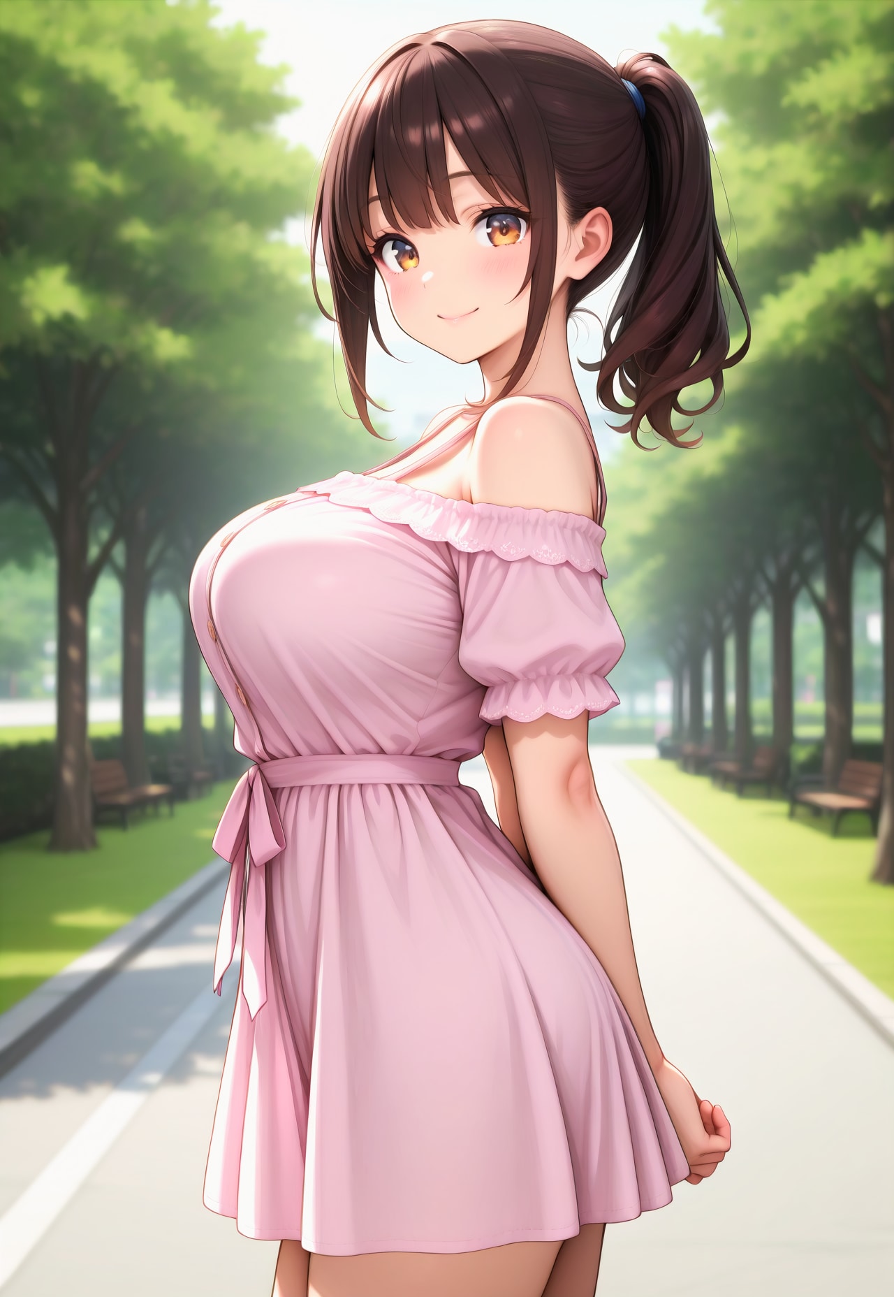 491（オフショルワンピ）