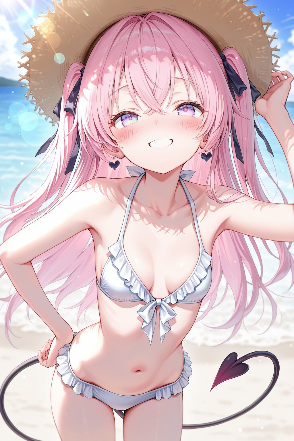 フリフリ水着のルネア