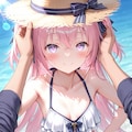 フリフリ水着のルネア 2枚目