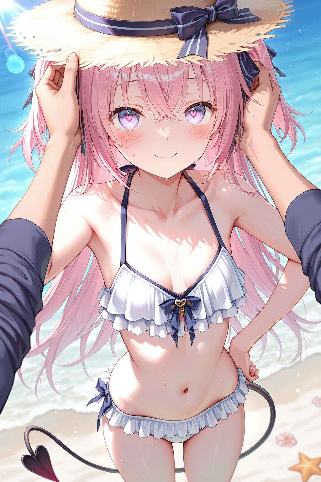 フリフリ水着のルネア