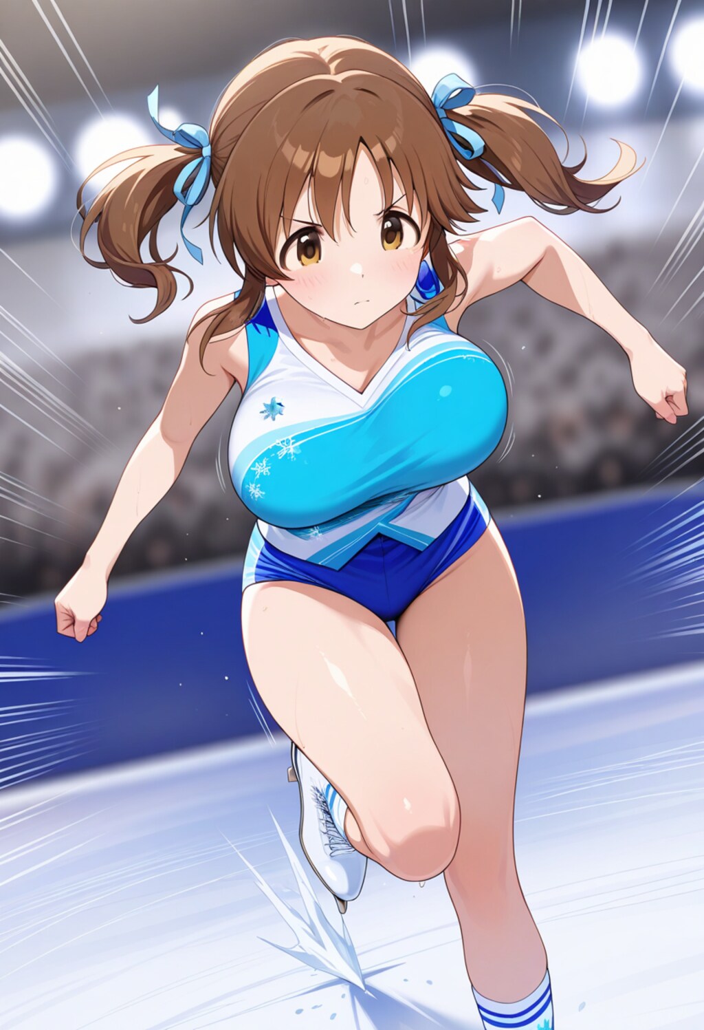 アイススケート部に入って真剣なとときん