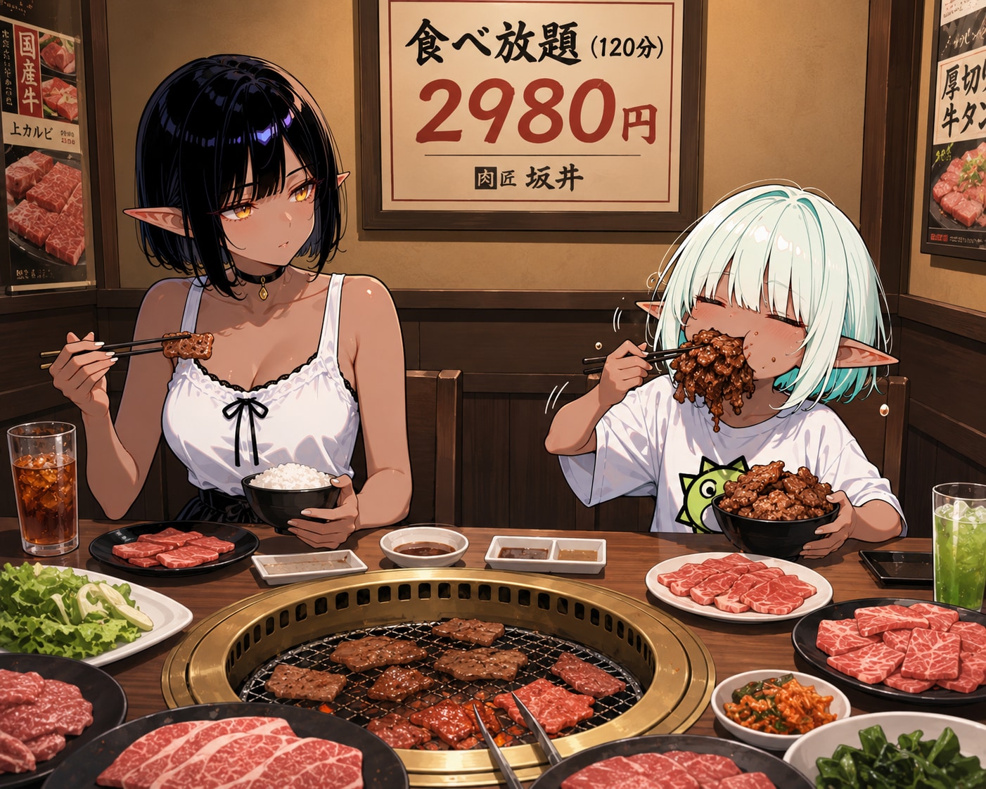 [今日は何の日 6/20] 国産牛焼肉食べ放題・肉匠坂井の日