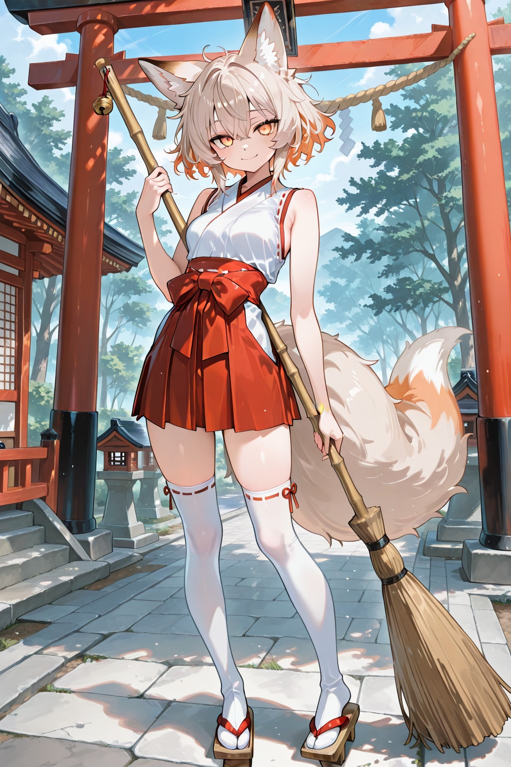 けも耳神社の琴葉ちゃん