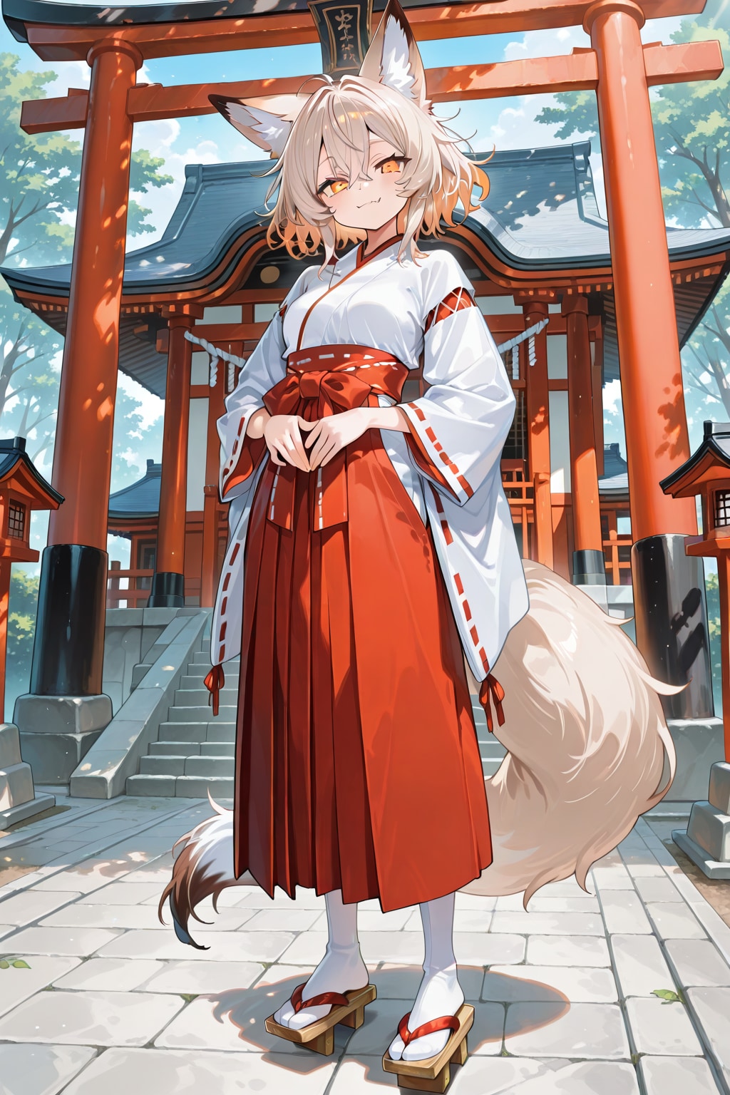 けも耳神社の琴葉ちゃん