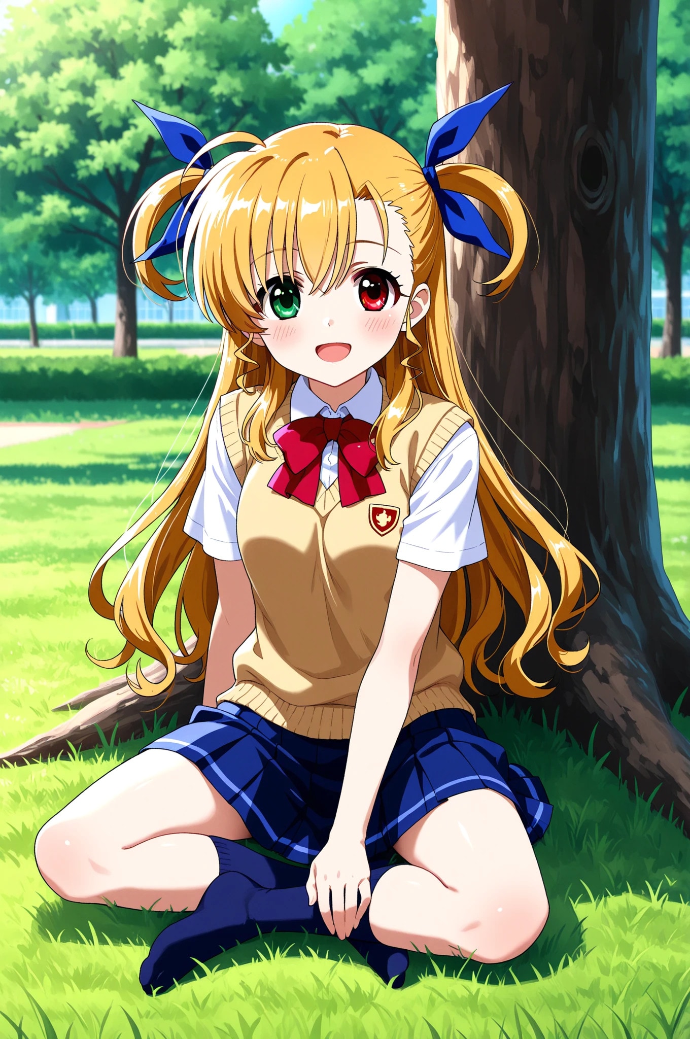 ヴィヴィオ➡　やっほう