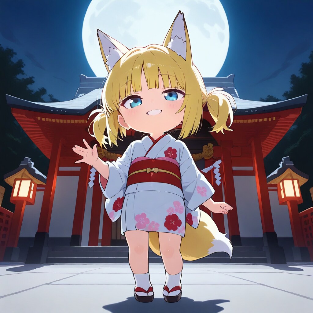 きつね耳になったみんと | の人気AIイラスト・グラビア