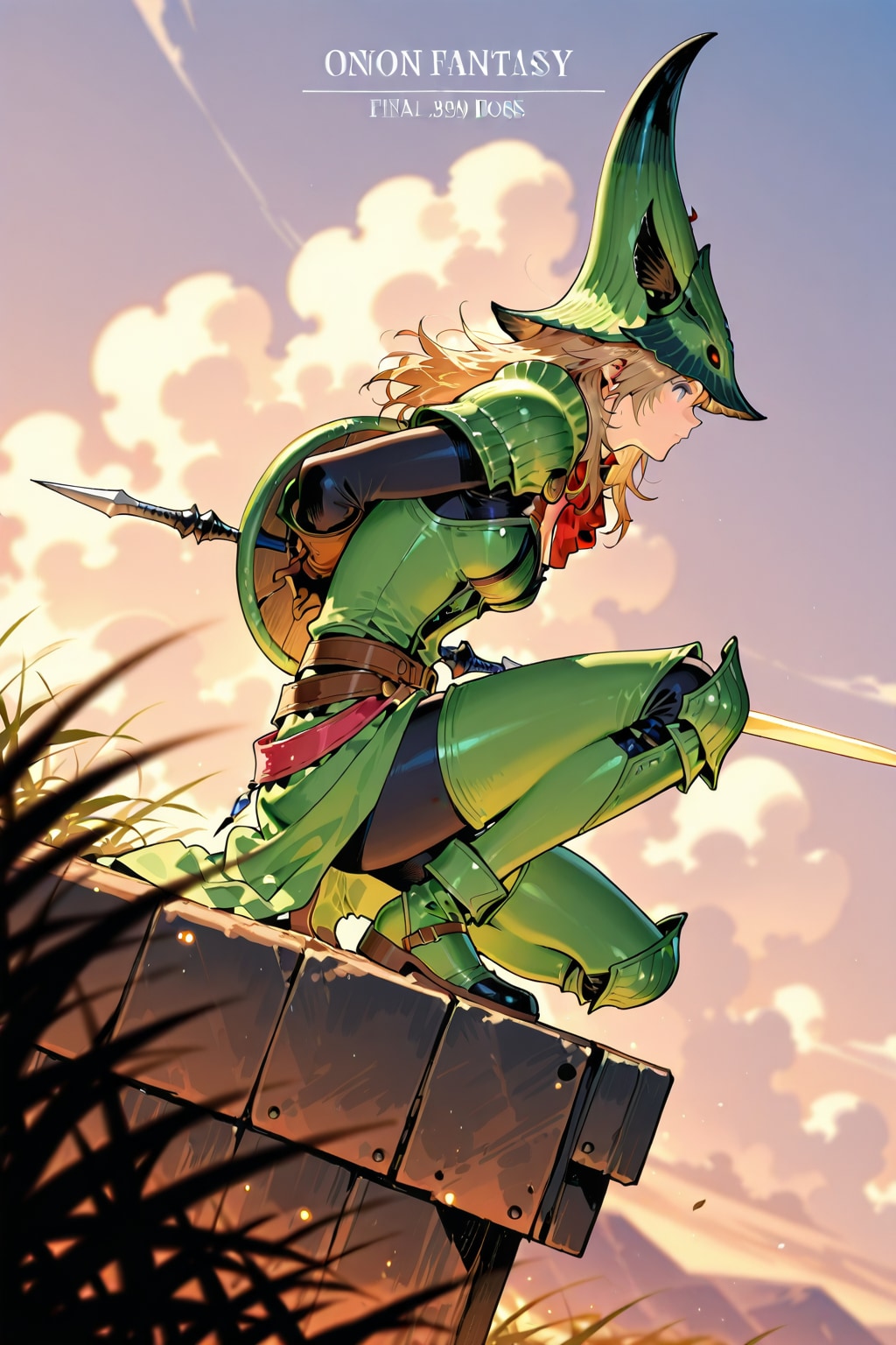 たまねぎ剣士の女の子 | の人気AIイラスト・グラビア