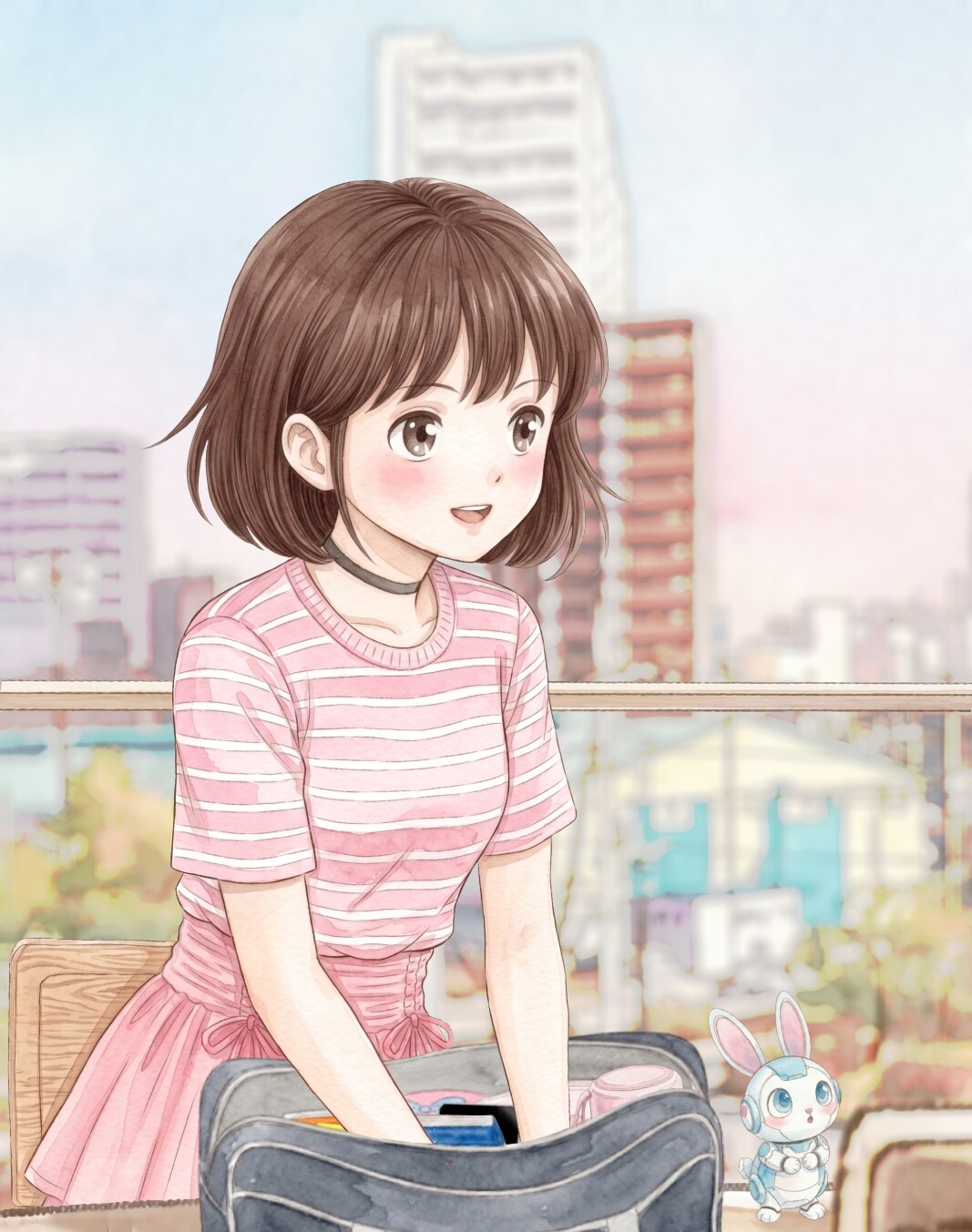 創作中マンガの一コマから　★AI併用作品★